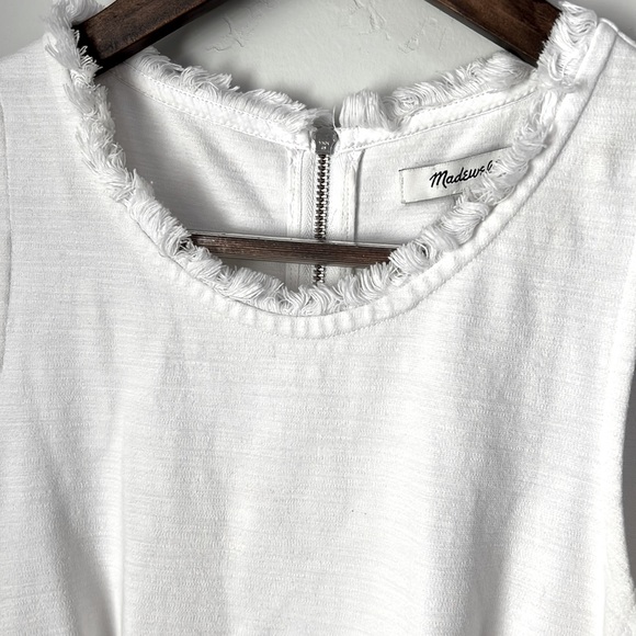 Madewell Fray Hem Dress - Picture 5 of 7